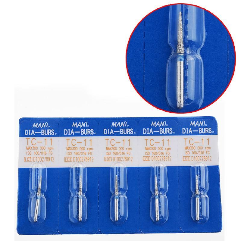 Hot Selling Dental Dental Orthodontic Burs High Speed Handpiece Diamond Burs with Ce