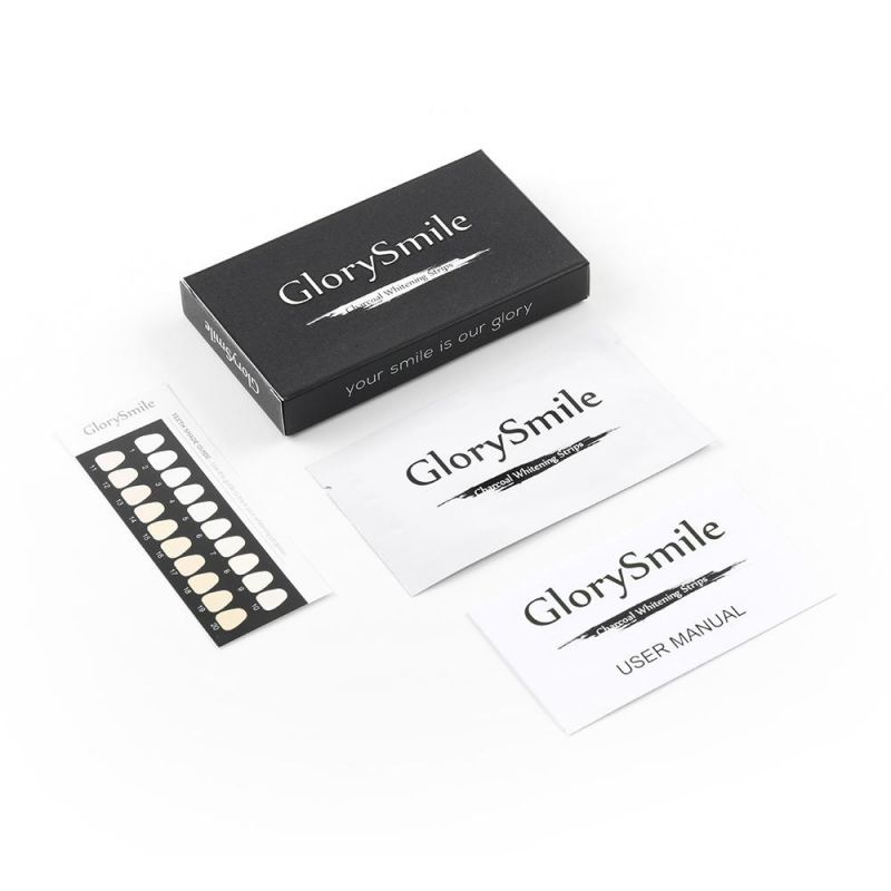 Cost-Effective Home Hotel Travel Oral Care Charcoal Teeth Whitening Strips