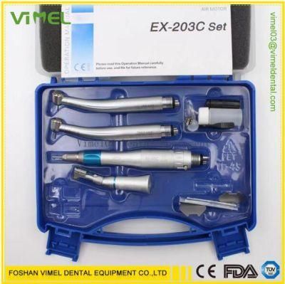 NSK Ex-203 Dental Push High &amp; Low Speed Handpiece Turbine Kit Set 2h / 4h