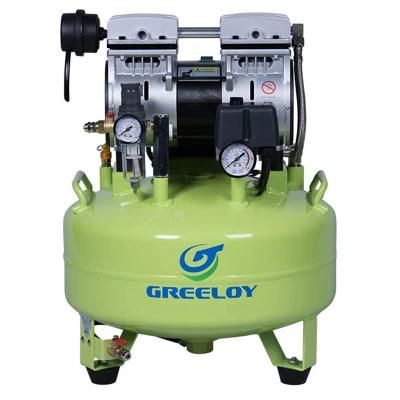 24L Tank Noiseless Oil Fee Dental Air Compressor (GA-61)