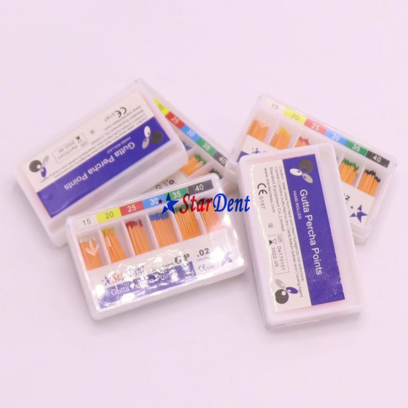 All Kinds of Meta Dental Gutta Percha Points Absorbent Paper Point Gp PP of Lab Hospital Medical Surgical Diagnostic Dentist Clinic Equipment