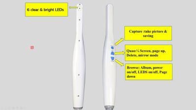 Screen Protection Images Setting Flexible Intraorol Camera