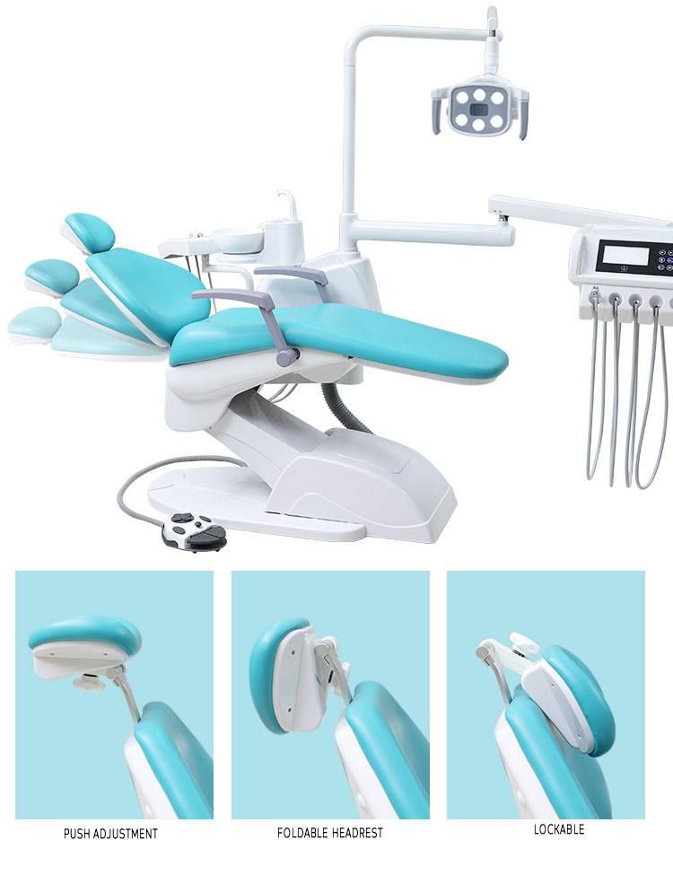 Wholesale Price Best Selling Dental Unit Chair with LED Lamp