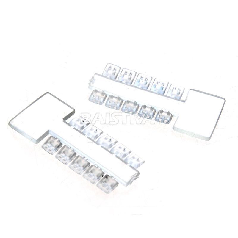 Orthodontics Clear Dental Bracket Rotation Wedge