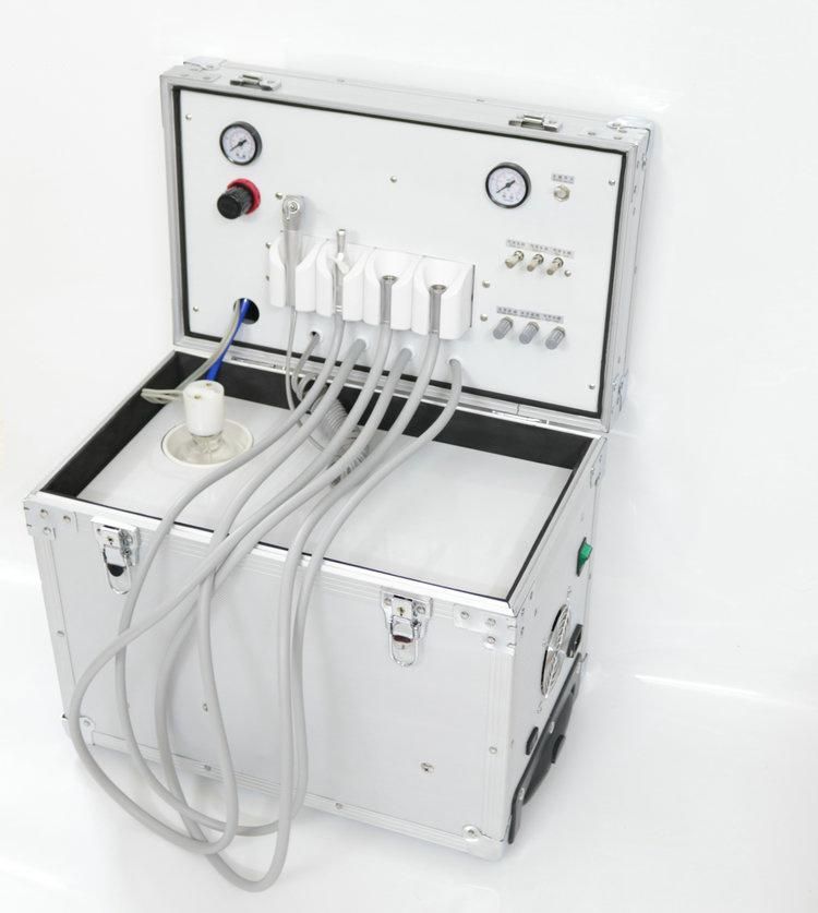 Suitcase Air Compressor Built-in Portable Dental Unit