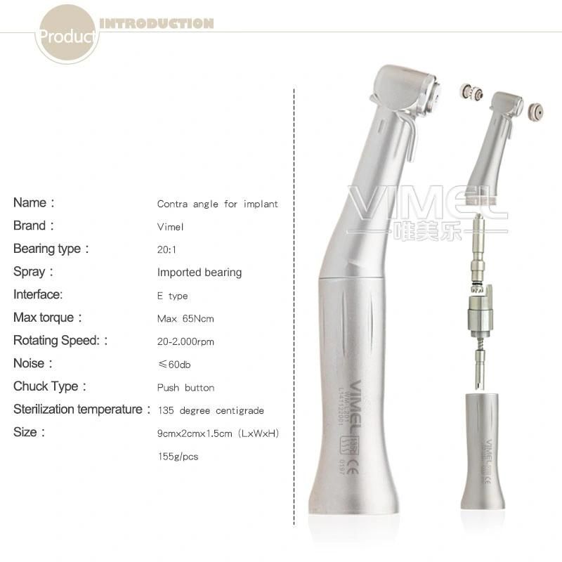 NSK Sg20 Implant Handpiece Contra Angel Dental Supply