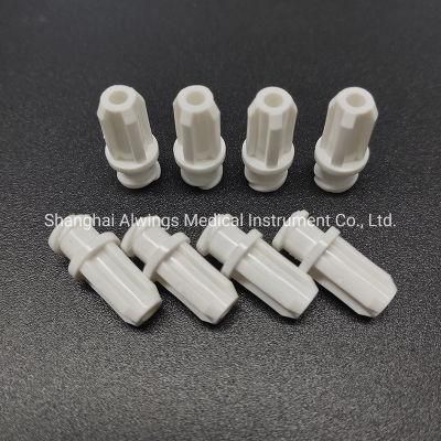 Dental Disposable Plastic Materials Caps White for Medical Disposable Syringes