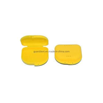 False Teeth Brace Dental Tooth Box Denture Retainer Case Mouthguard Storage Box Printing Logo