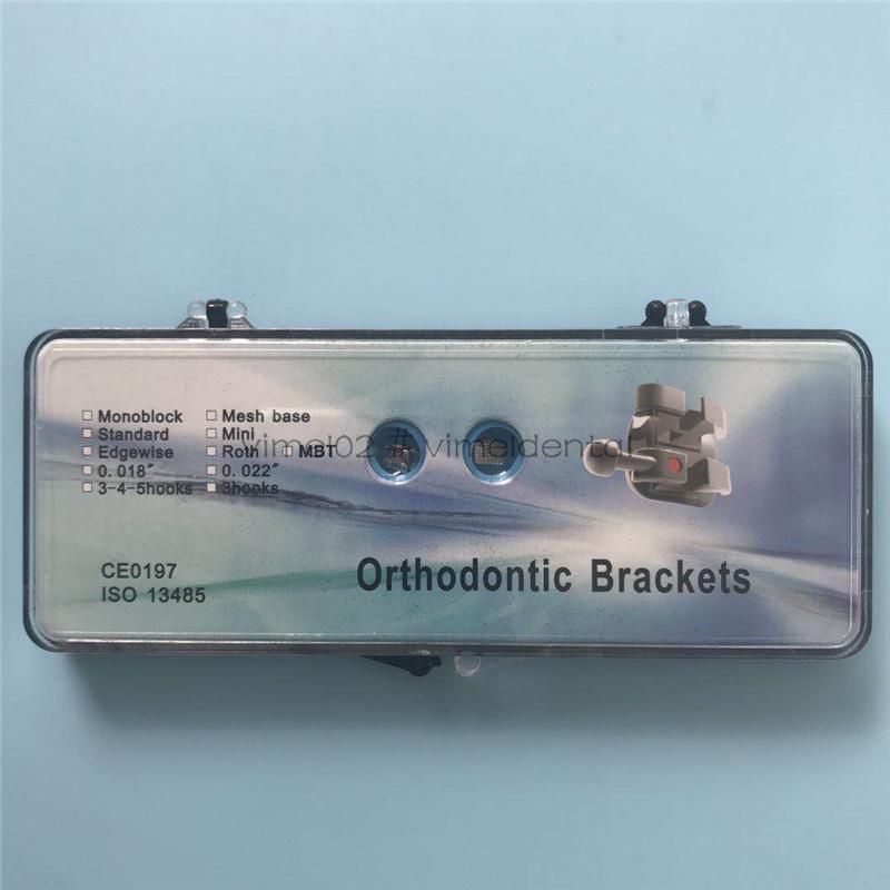 Bodable Orthodontic Metal Dental Brackets Mbt / Roth/ Edgewise