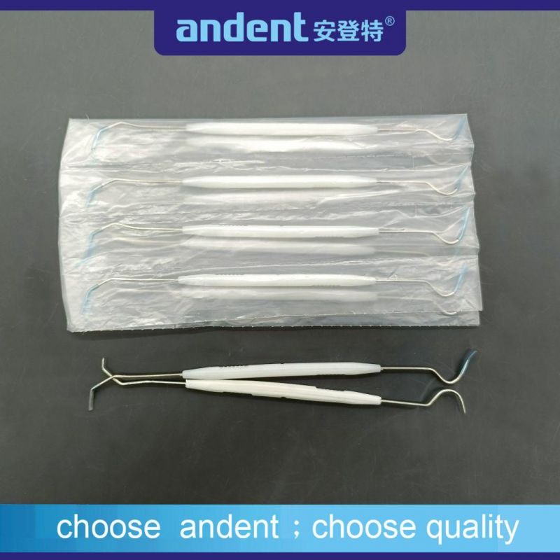 Dental Silver Disposable Probe with Divided Bag Packaging