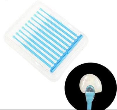 Dental Plastic Sticky Sticks Adhesive Tip Applicator Bonding Applicator Used to Stick Ceramic Veneer Inlay and Orthodontic Brake