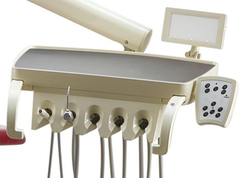 Dental Chair Unit Medical Equipment Integral Electric Dental Unit with Scaler Curing Light