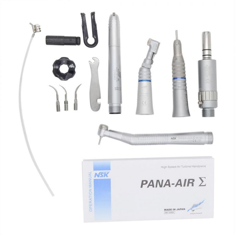 Dental High Low Speed Handpiece Kit Air Scaler for Student