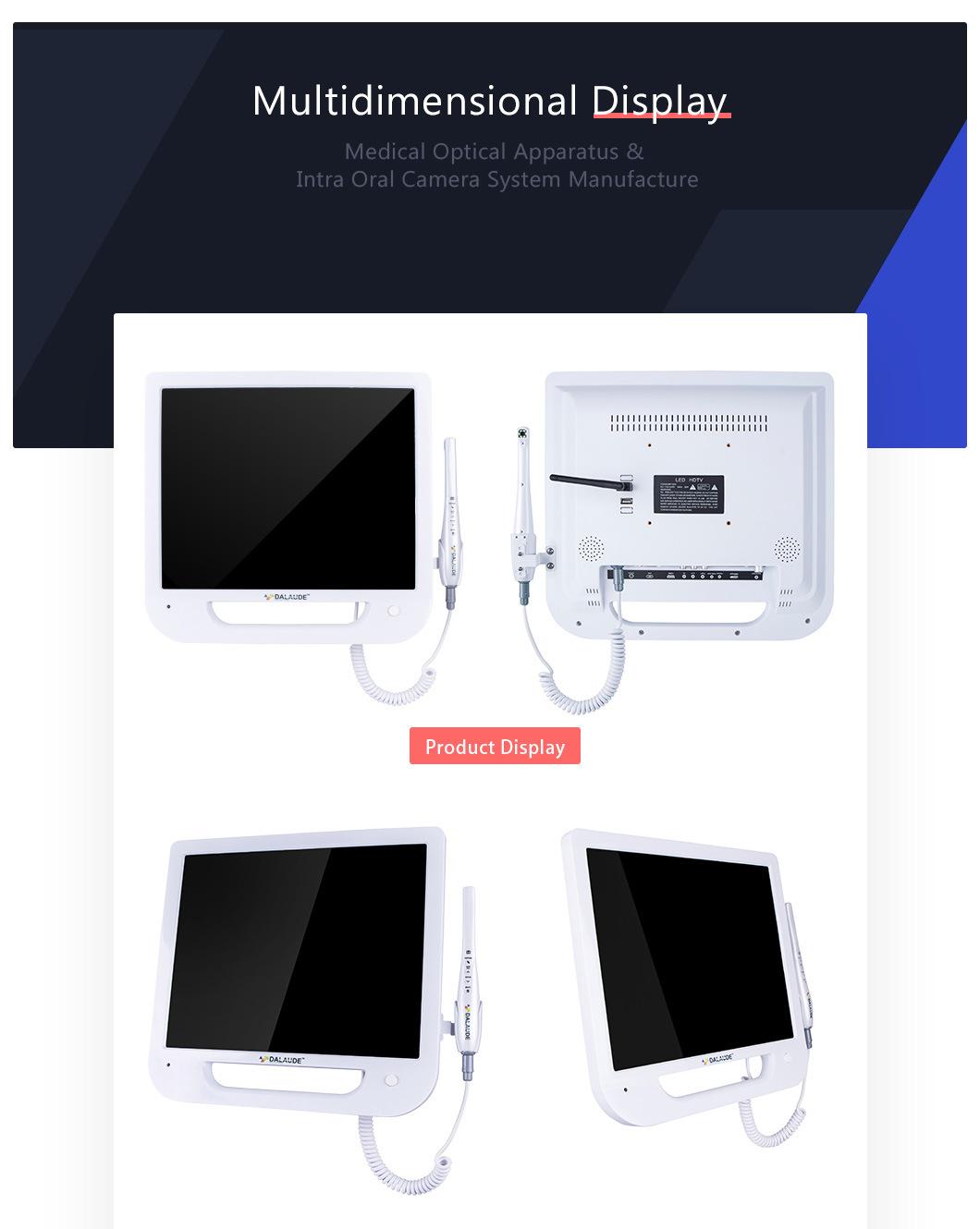 Multimedia Monitor Intraoral Camera with Cartoon Video