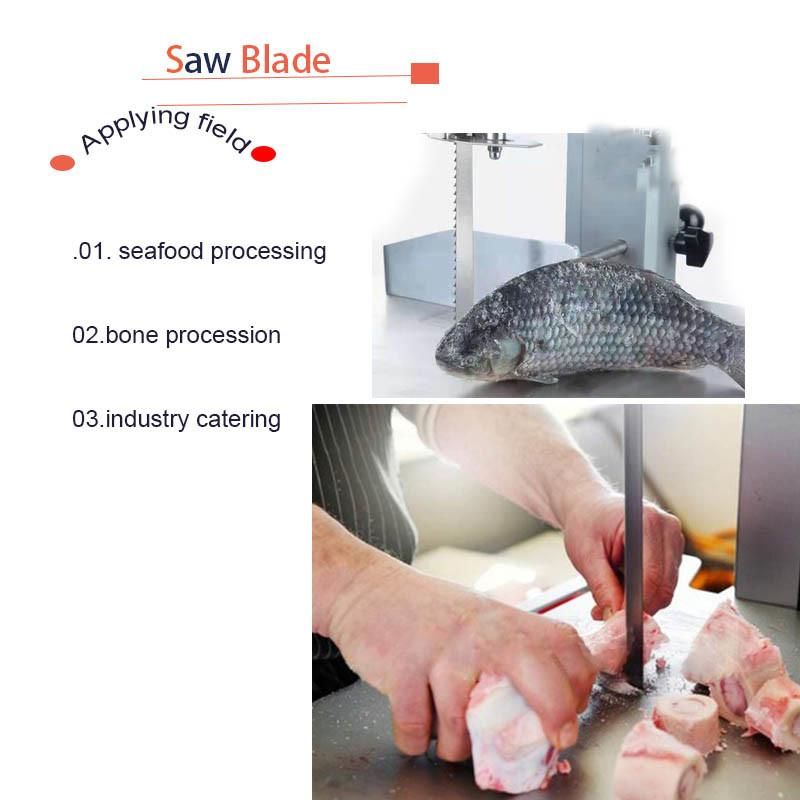 Frozen Beef Bone Band Saw Blades for Cutting Food