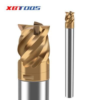 Shockproof Tungsten Carbide Steel Locking Round Nose Cutter for Internal Thread of Milling Machine