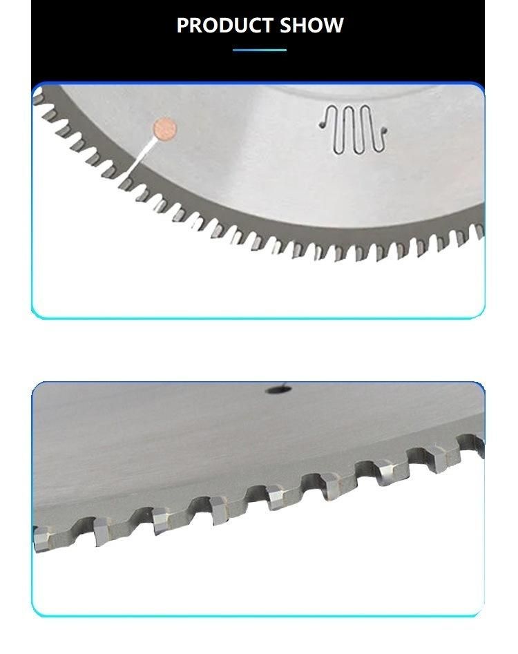 Preminium Quality Tungsten Carbide Tip Circular Saw Blade Tct Saw Blades for Cutting Aluminium (SED-CSB-A)