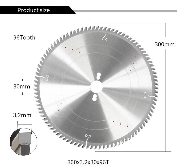 Pilihu Powerful Woodworking Tools Industrial Tct Circular Saw Blade for Wood Chipboard MDF Cutting