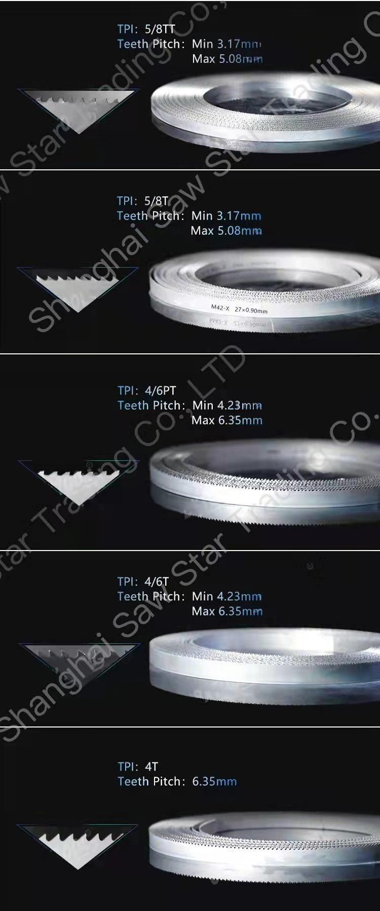 Best Quality M42 M51 Bimetal Band Saw Blade From Factory