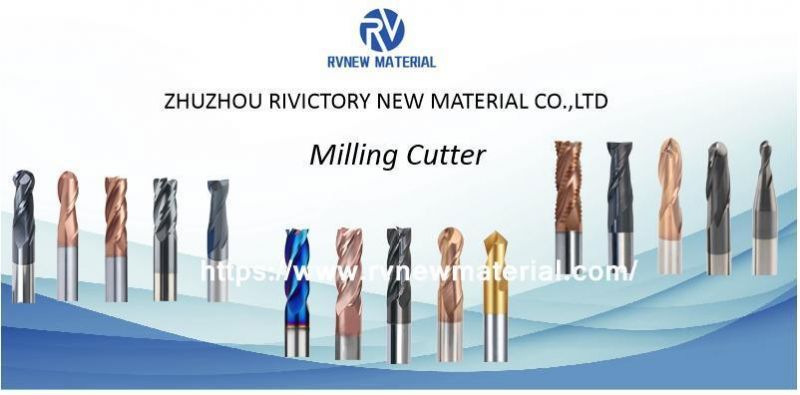50-65 HRC CNC Carbide Ball Nose End Mill Milling Cutters