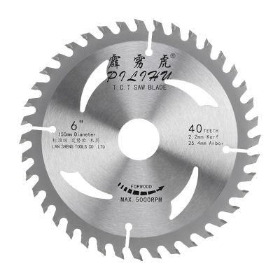 Pilihu 10inch Tct Round Circular Saw Blade for Wood Cutting