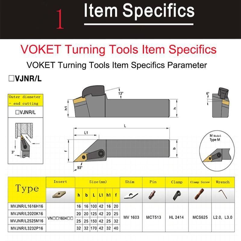 Mvjnr Mvjnl Machining Boring Cutter Metal Cutting Carbide Toolholder External Turning Tool Holder CNC Lathe Arbor