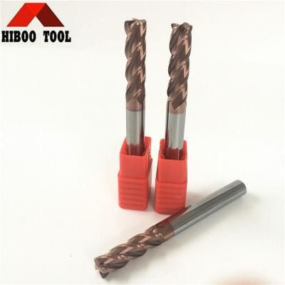 Two Flutes Carbide Corner Raduis End Mill CNC Milling Cutters