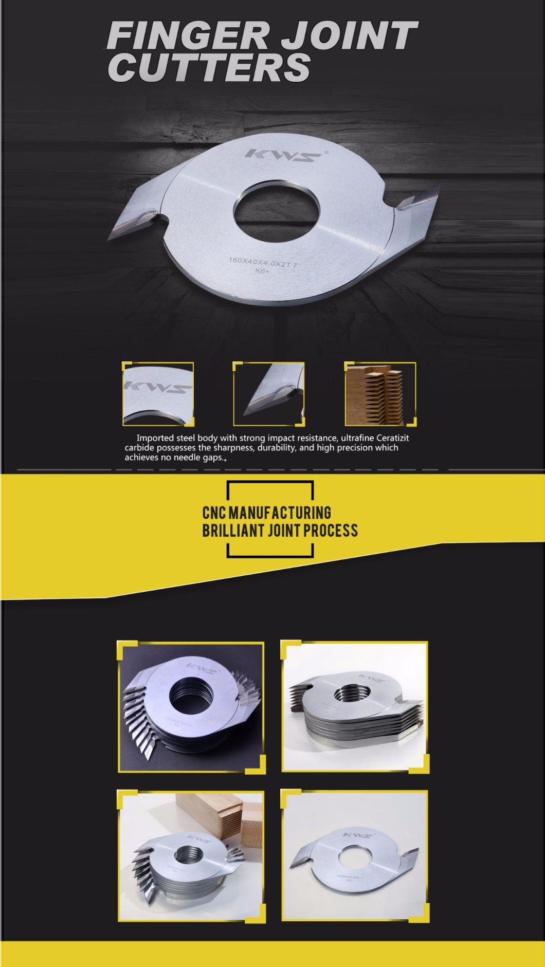 Tct Wood Finger Joint Cutter for Vertical Axis Machine