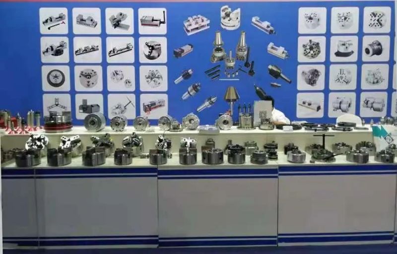 4 Jaw Power Chuck, Hydraulic Lathe Chuck with Draw Bar for CNC Lathe