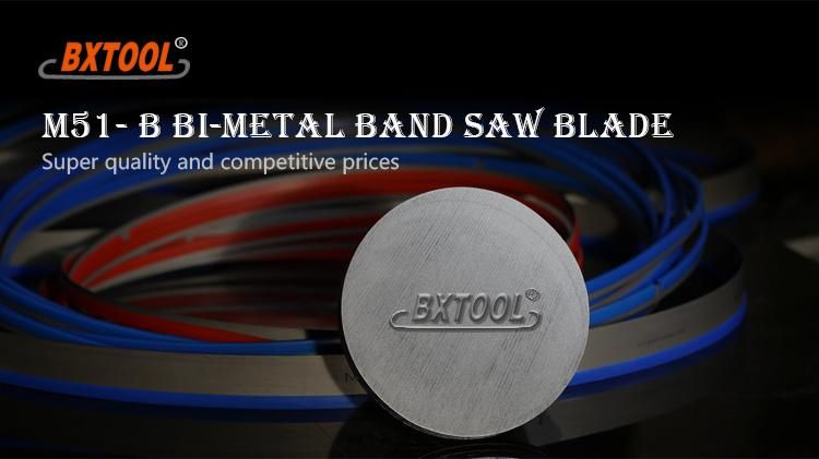 Cost Effective M51 Bimetal Band Saw Blade for Steel Cutting, Die Steel, Stainless Steel