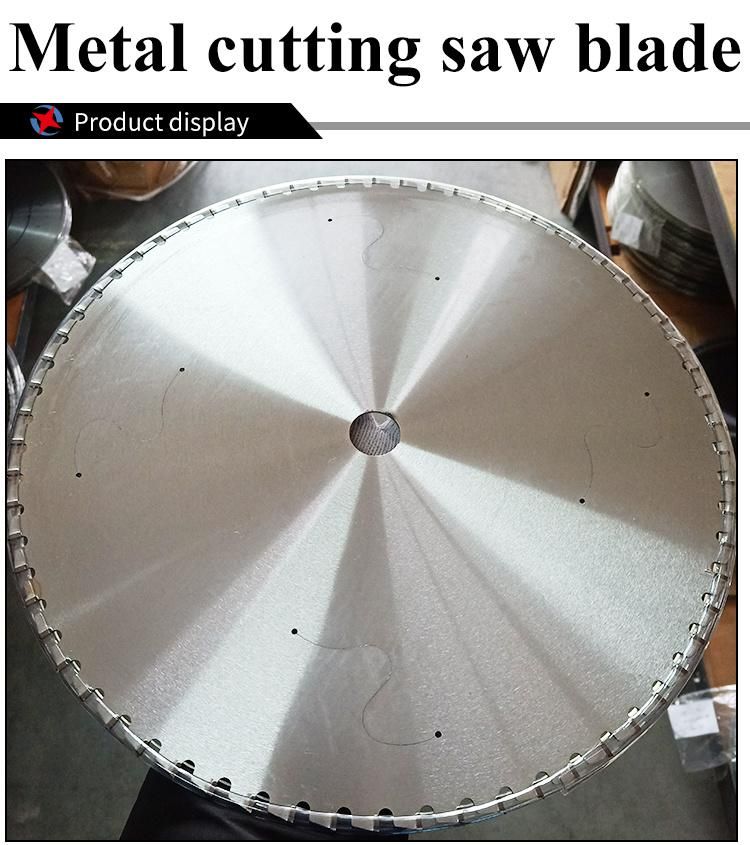 355X72t Tungsten Carbide Steel Tct Circular Saw Blade for Cutting Steel Smooth