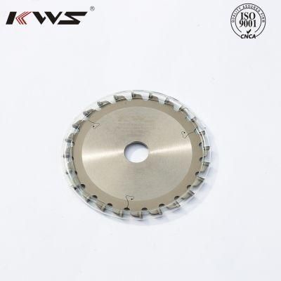 Kws PCD Circular Saw Blade for Cutting 120*20or22*3.0-4.0*24z PCD Saw Blade for Scoring Melamine MDF Saw Disc Diamond Scoring