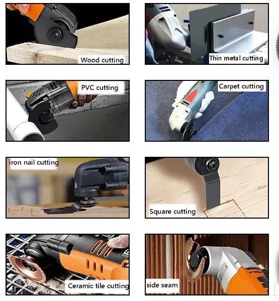 Manufacturers Quick Release Oscillating Multitool Stainless Steel Scraper Oscillating Blade for Paint Grout Removal