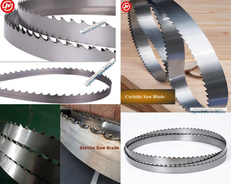 Wood Bandsaw Machine Cutting Saw Blade for Lumber Log