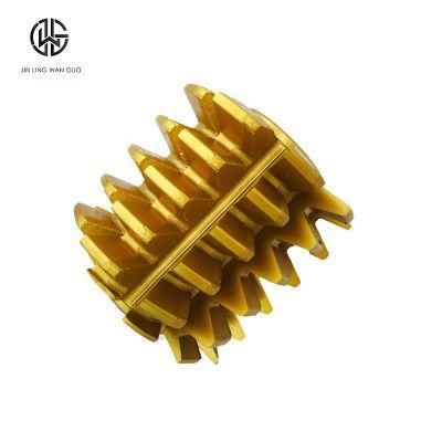 HSS Module 3 Gear Hobbing Cutter for Involute Flank Form