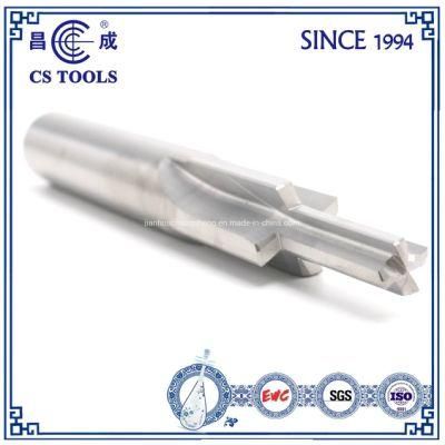 Non-Standard Solid Carbide 4 Flutes Straight Slot Composite Reamer