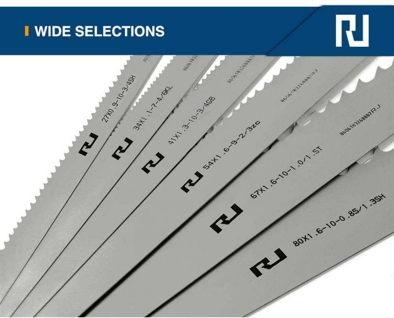 Rj Bimetal Band Saw Blade for Metal Cutting, Bandsaw Machine,