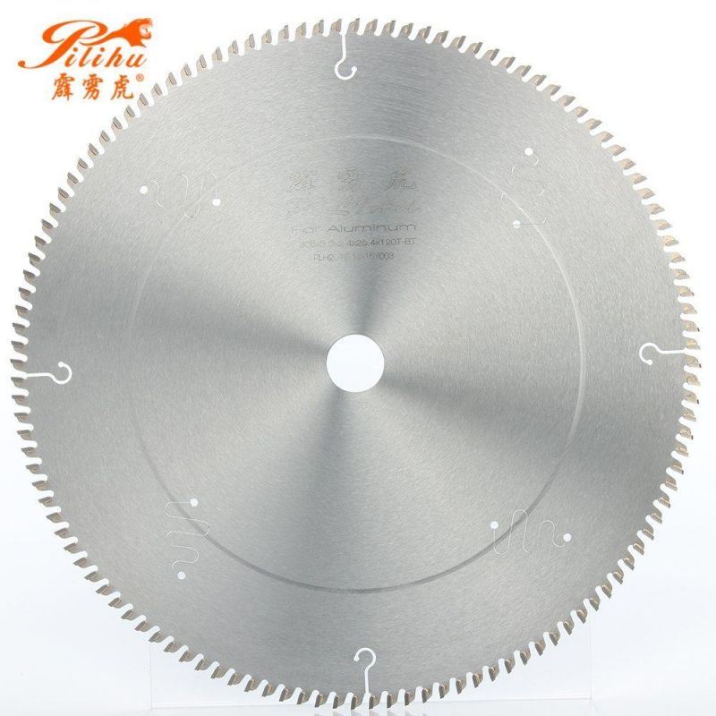 355X3.2/2.6X25.4X120t Bt Teeth Circular Saw Blade for Cutting Aluminum