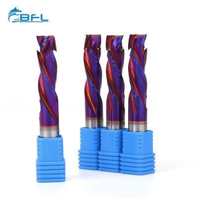 3.175/4/5/6/8/10mm 1/4&quot; up&amp; Down Compression Carbide Milling Cutter Spiral End Mill CNC 3 Flute MDF Wood Metal Working Bit