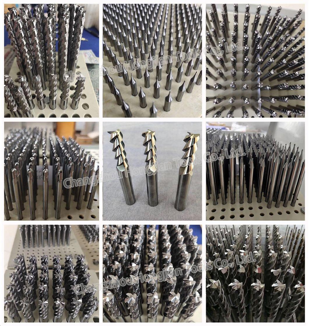 HRC45 Good Quality Carbide End Mills for Cutting Aluminum