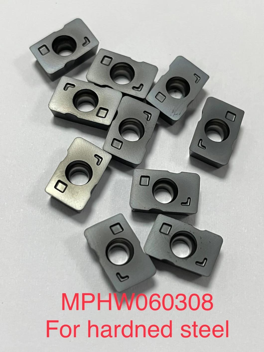 Tungsten Carbide CNC High Feed Turning Thread Milling Inserts Mrmn300