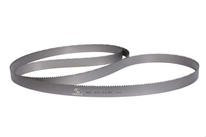 HSS M42 M51 Metal Steel Cutting Bi-Metal Bandsaw Blade with High Cost Performance