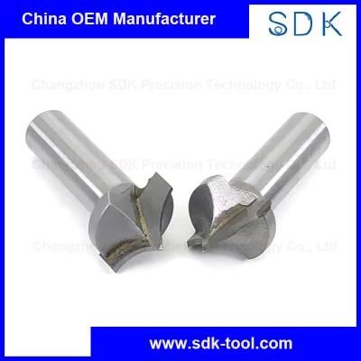 Sharp Knife Corner Rounding End Mill Carving Router Bits for Doors