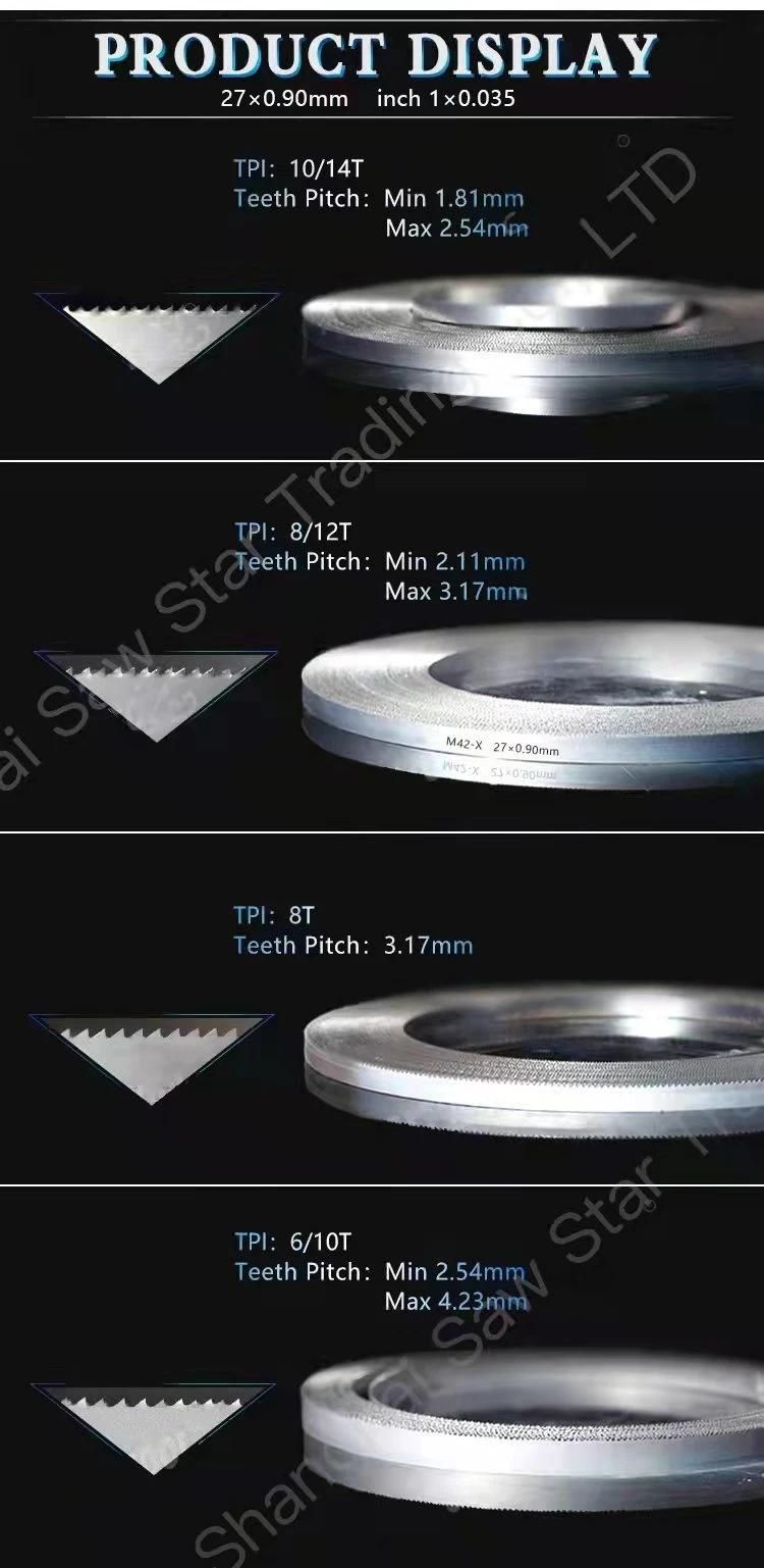 Beers Bimetal Band Saw Blade 27*2360*4/6t