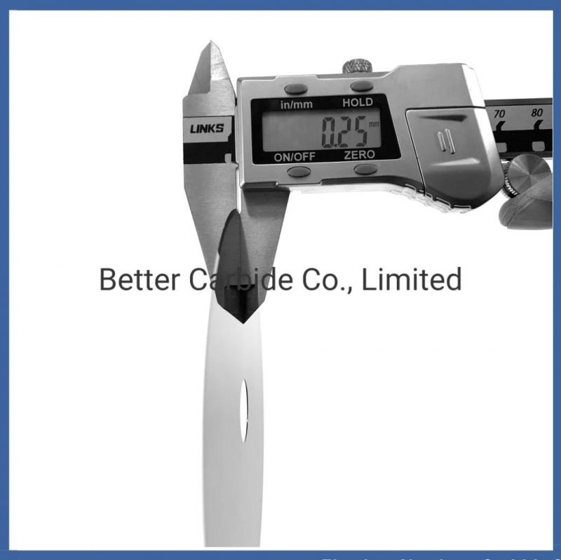 Tct Slitting Knife - Circular Tobacco Cutting Knife