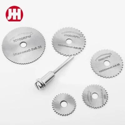 HSS Saw Blades Rotary Tool Circular Saw Blade Mandrel -1/8&quot; (3mm) Shank for Dremel