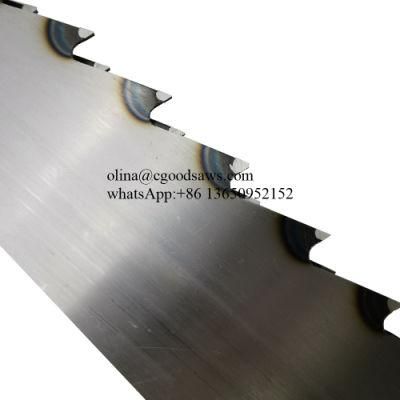 China Factory Stellite Carbide Band Saw Blade for Wood Cutting