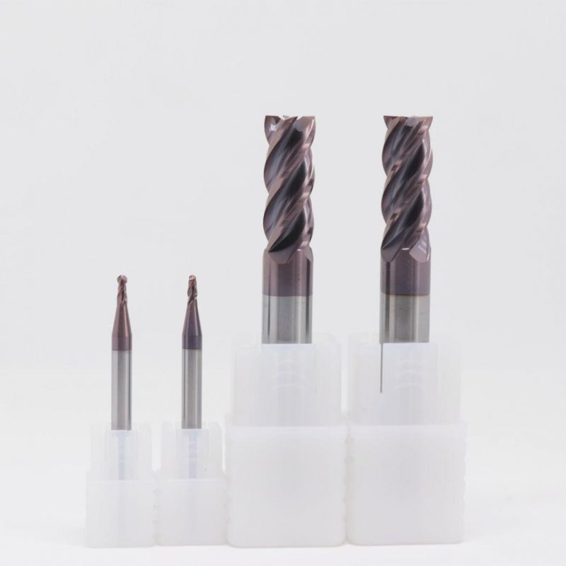 Extensive Range of Solid End Mills with Inch and Metric sizes