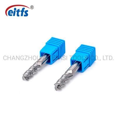 High Efficiency Solid Carbide End Mill for Steel Processing