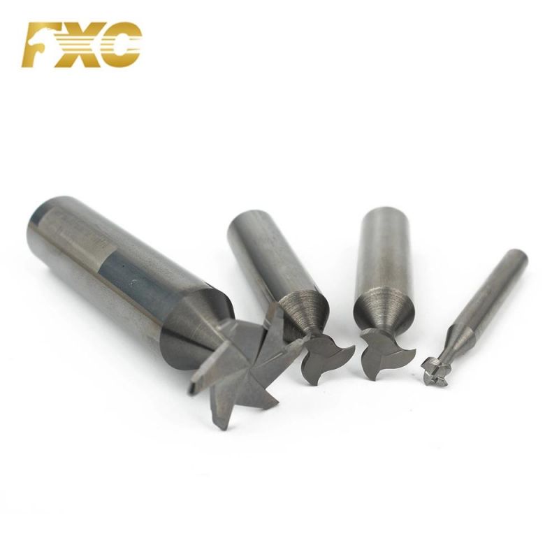 Tungsten Carbide Micro T-Slot End Mill for Aluminum Small Size T-Slot Cutter